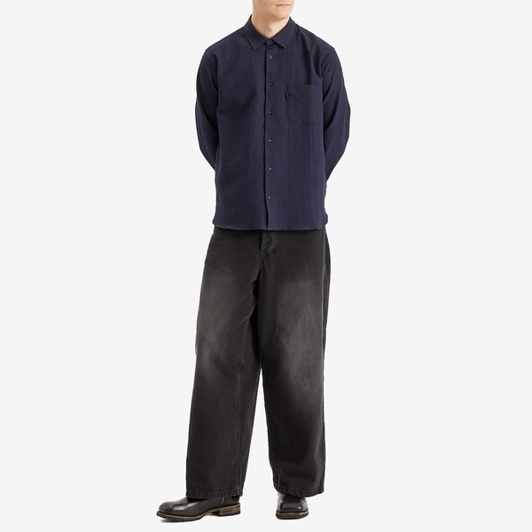 YMC Curtis Seersucker Shirt