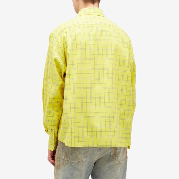 Acne Studios Sarlie Face Flannel Check Shirt