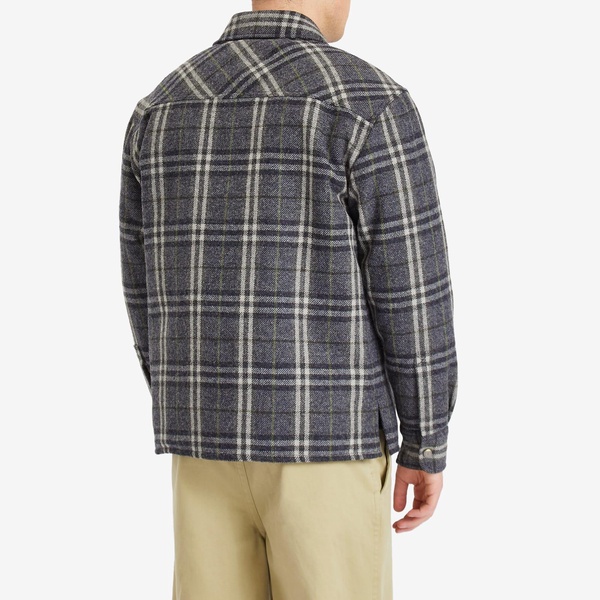 Burberry Wadded Check Overshirt