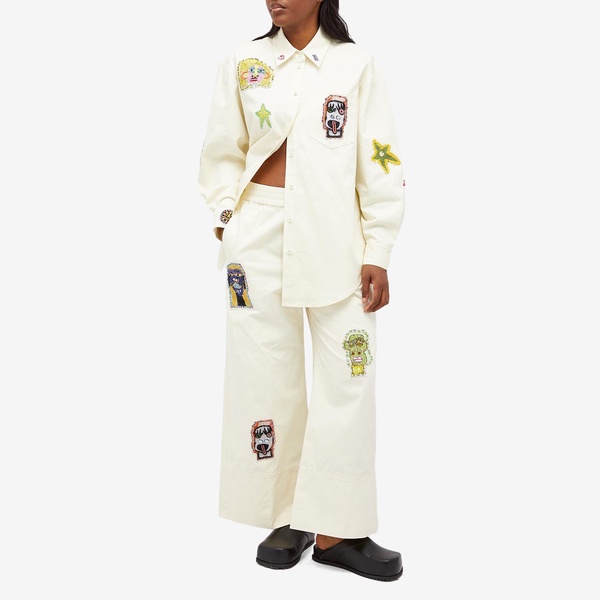 Alemais Players Embroidered Pants