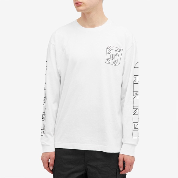 Kenzo Kube Long Sleeve T-Shirt