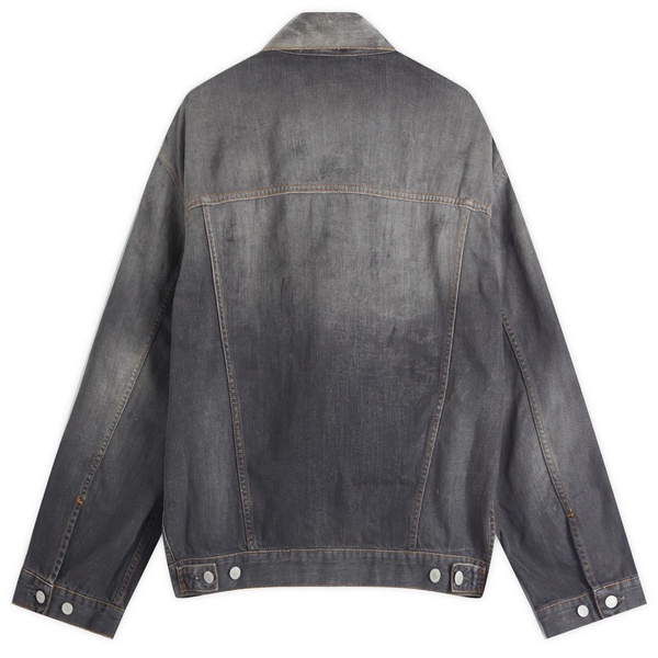 Acne Studios Robert U Black Trafalgar Denim Jacket