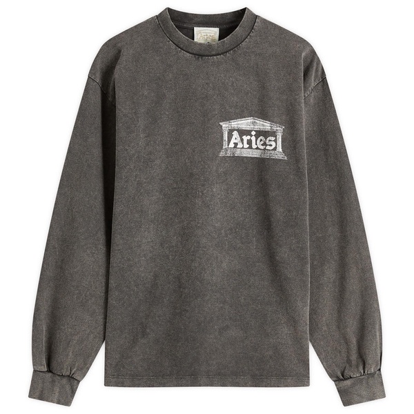 Aries Aged Ancient Temple Long Sleeve T-Shirt