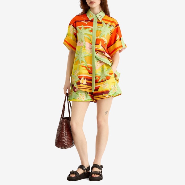ALÉMAIS Palm Island Shirt Co-Ord