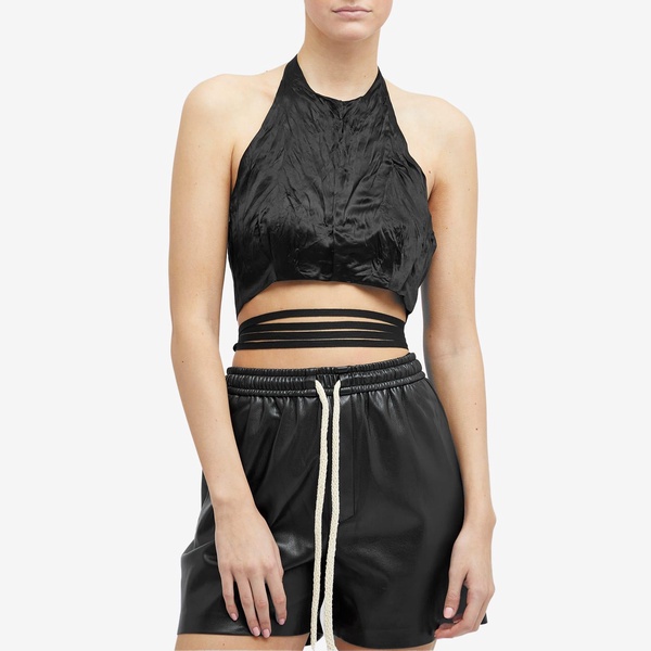 Sportmax Gitano Waist Tie Crop Top