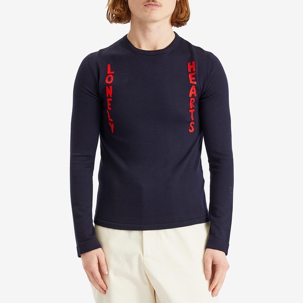 Jil Sander Lonely Hearts Crew Knit