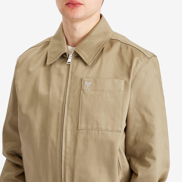 AMI Paris ADC Zipped Cotton Jacket