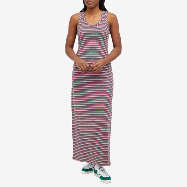 A.P.C. Shelly Striped Maxi Dress