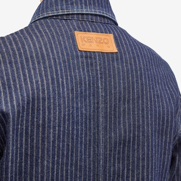 Kenzo Ticking Stripe Relaxed Chore Jacket