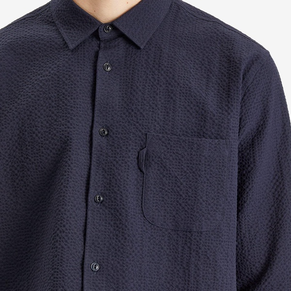 YMC Curtis Seersucker Shirt