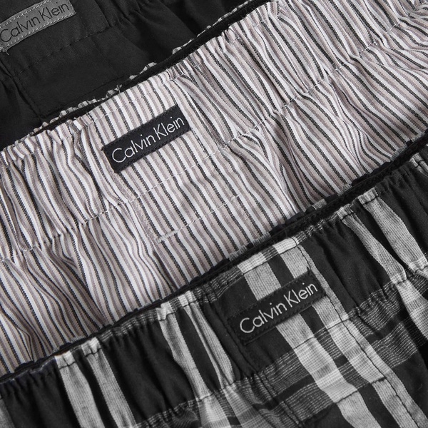CK Underwear Woven Boxer - 3 Pack