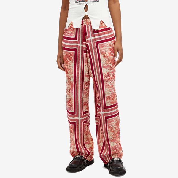 Aries Toile De Jouy Slacker Pants