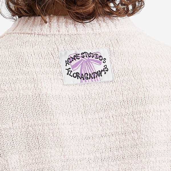 Acne Studios Distressed Hem Slub Knit