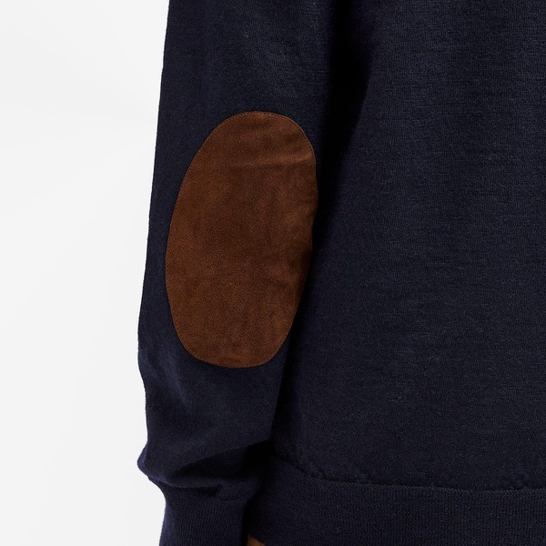 Maison Margiela Long Sleeve Knitted Polo Shirt