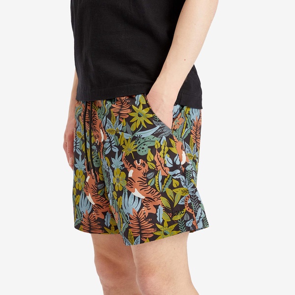 A.P.C. Bobby Tropical Print Swim Shorts