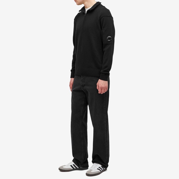 C.P. Company Lambswool Grs Half Zip Knit