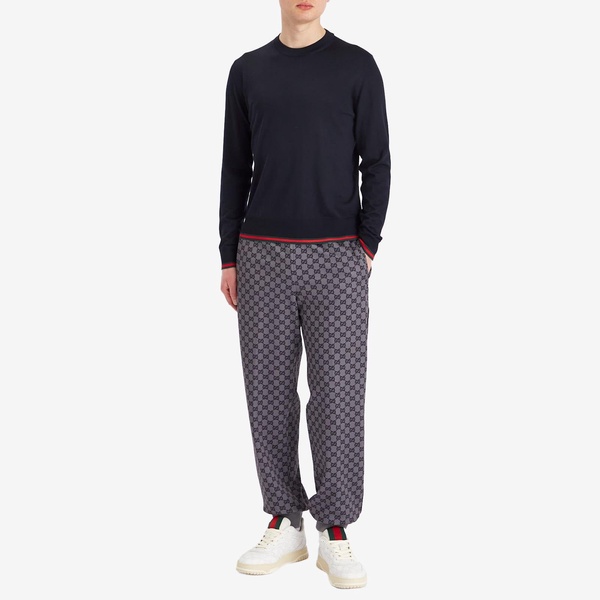 Gucci Fine Gauge Wool Crew Neck Knit