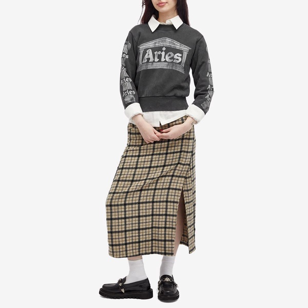Aries Baby Fit Aged Ancient Column Sweatshirt