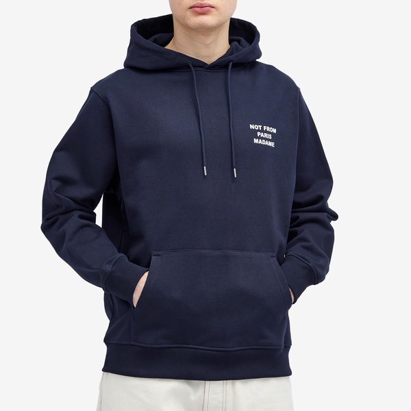 Drôle de Monsieur Not Form Paris Madame Slogan Hoodie