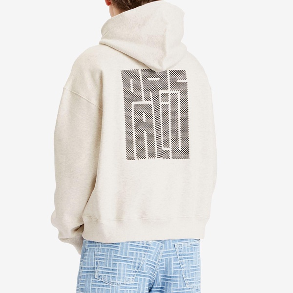 Kenzo Gots Kamon Embroidered Buttoned Hoodie