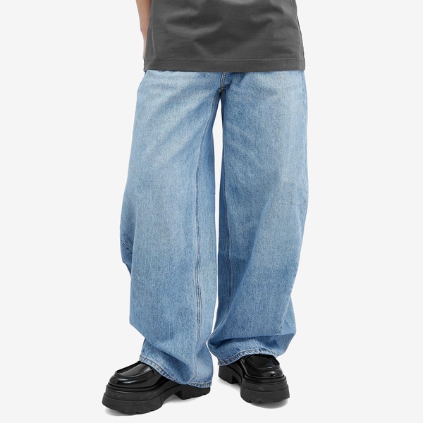Alexander Wang Oversized Rounded Low Rise Jean