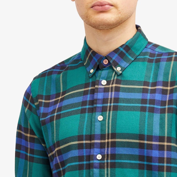 PAUL SMITH Checked Long Sleeve Shirt