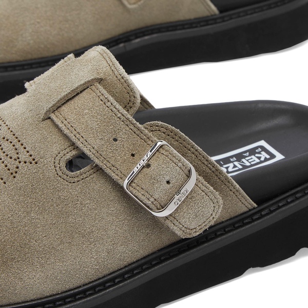Kenzo Matto Suede Clog Shoes