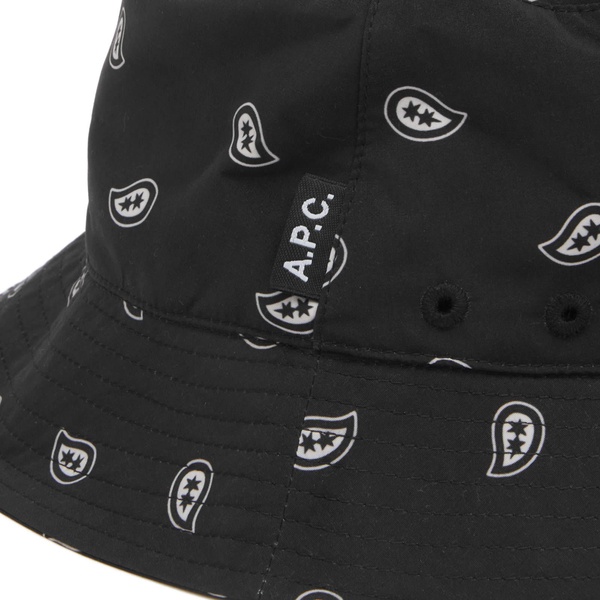 A.P.C. Mark Bandana Bucket Hat