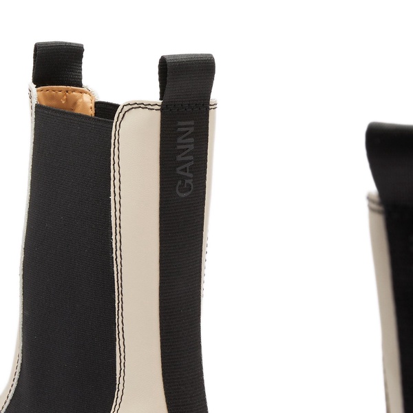 GANNI Cleated Mid Chelsea Boot