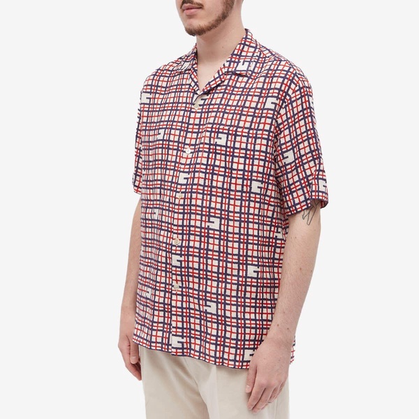 Gucci G Tartan Vacation Shirt