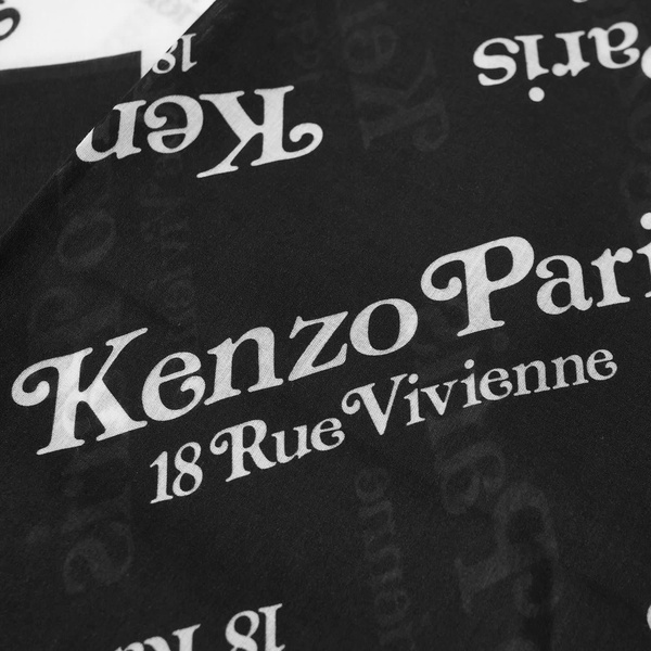 Kenzo Stole Logo Scarf