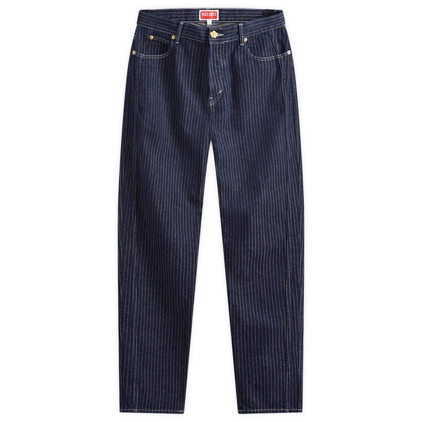 Kenzo Ticking Stripe Straight Leg Jean