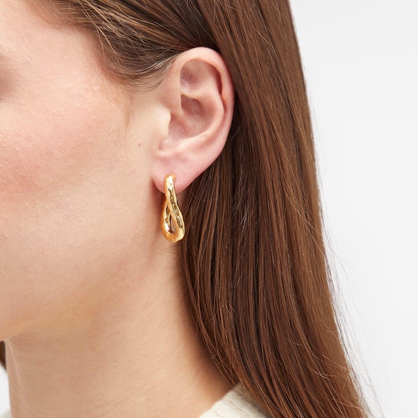 Jil Sander FW5 Hammered Earrings