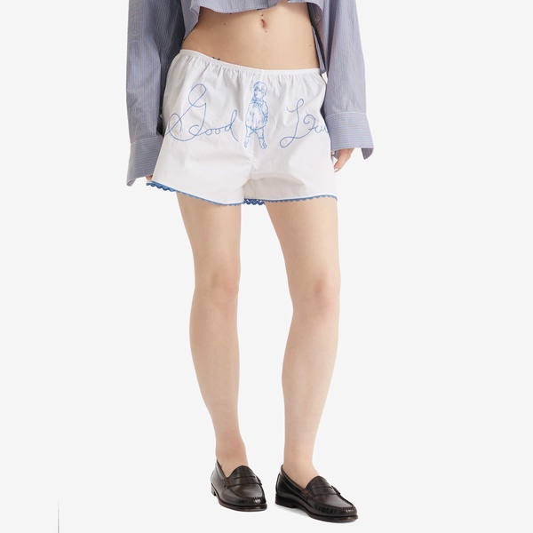 Bode Lucky Baby Shorts