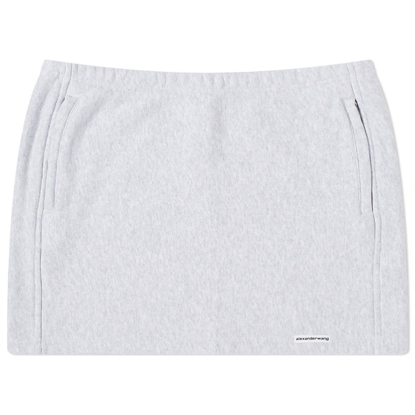 Alexander Wang Mini Logo Sweat Skirt