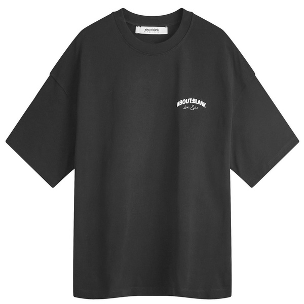 about:blank Arched Logo T-Shirt