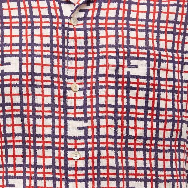 Gucci G Tartan Vacation Shirt
