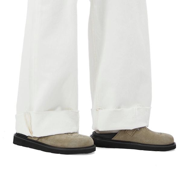 Kenzo Matto Suede Clog Shoes