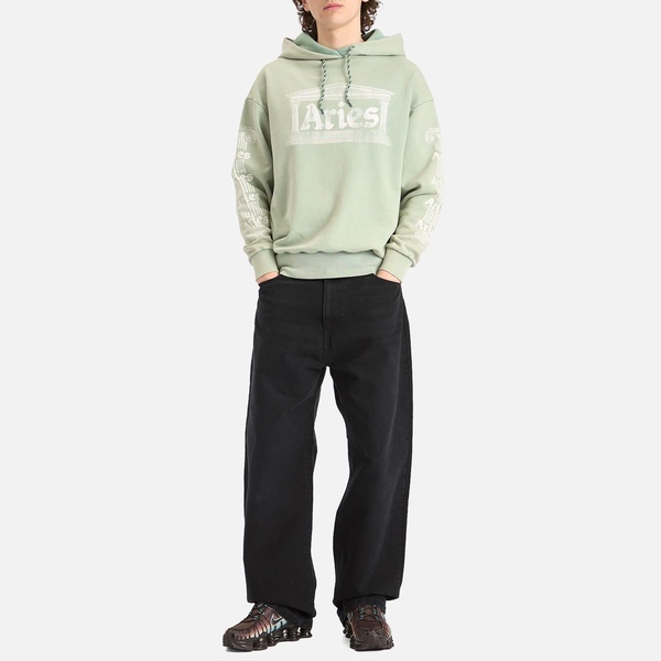 Aries Aged Ancient Temple Hoodie
