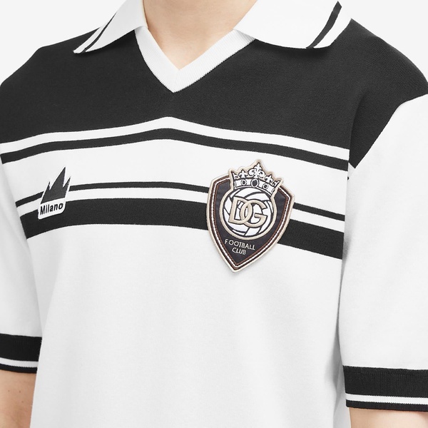 Dolce & Gabbana Knitted Football Polo