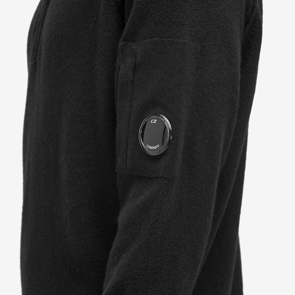 C.P. Company Lambswool Grs Half Zip Knit