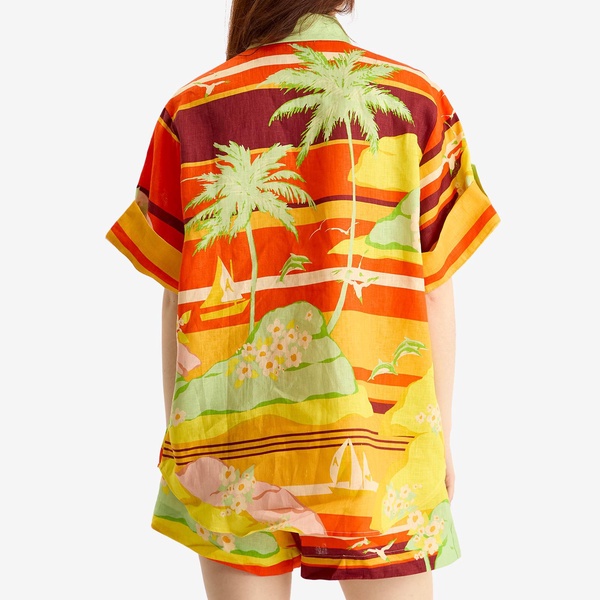ALÉMAIS Palm Island Shirt Co-Ord