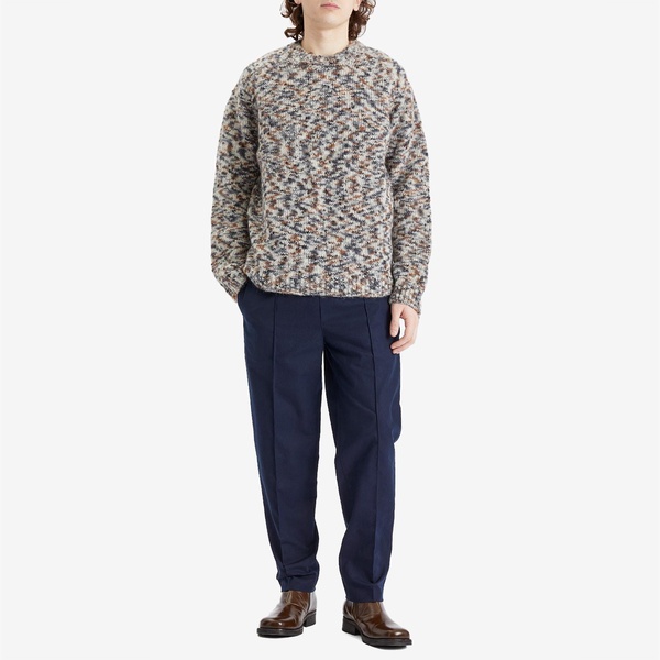 A.P.C. Pieter Textured Cotton Pin Tuck Pleat Trousers