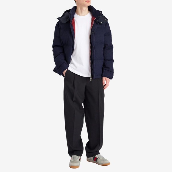 Gucci GG Canvas Down Hooded Jacket
