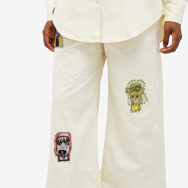 Alemais Players Embroidered Pants