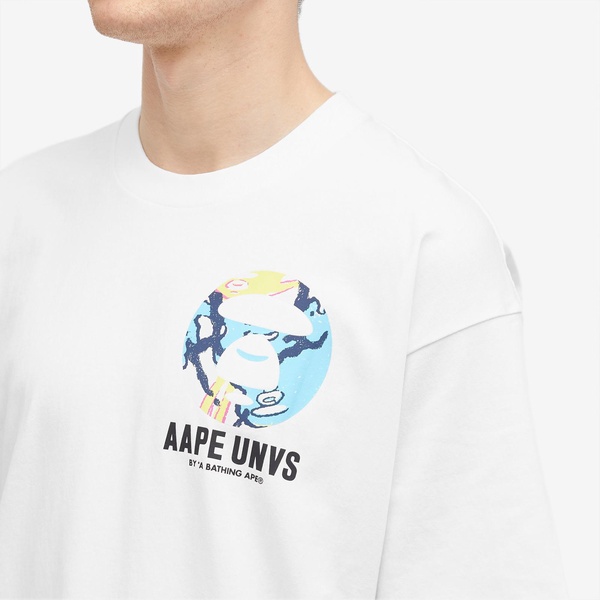 AAPE Graffiti Back Stamp T-Shirt
