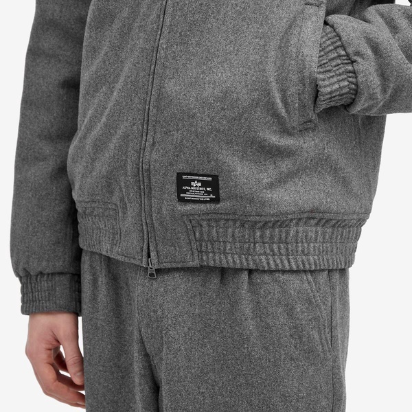 Alpha Industries Wool Harrington Flight Jacket