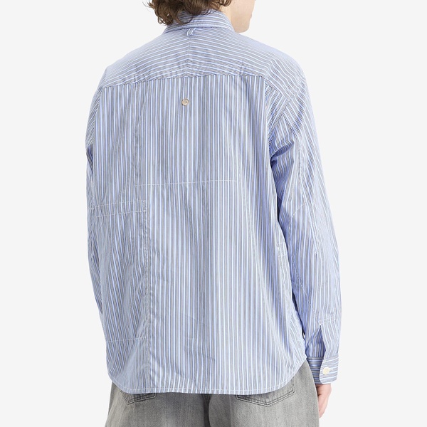 Junya Watanabe MAN Cotton Stripe Check Shirt