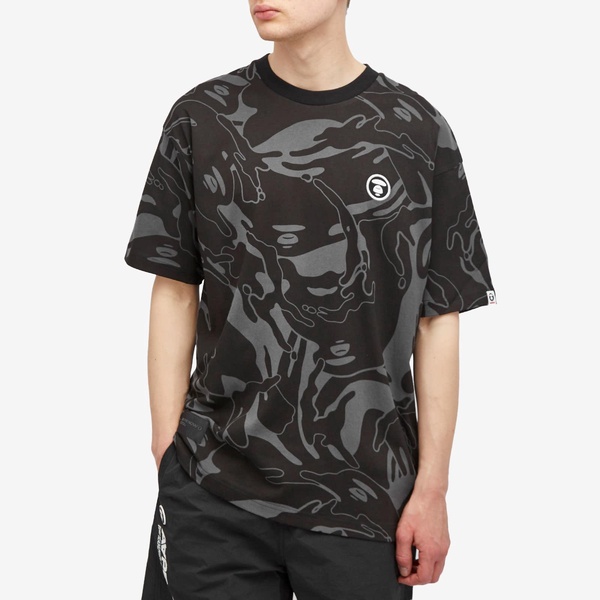 AAPE Tonal Camo Crew Neck T-Shirt