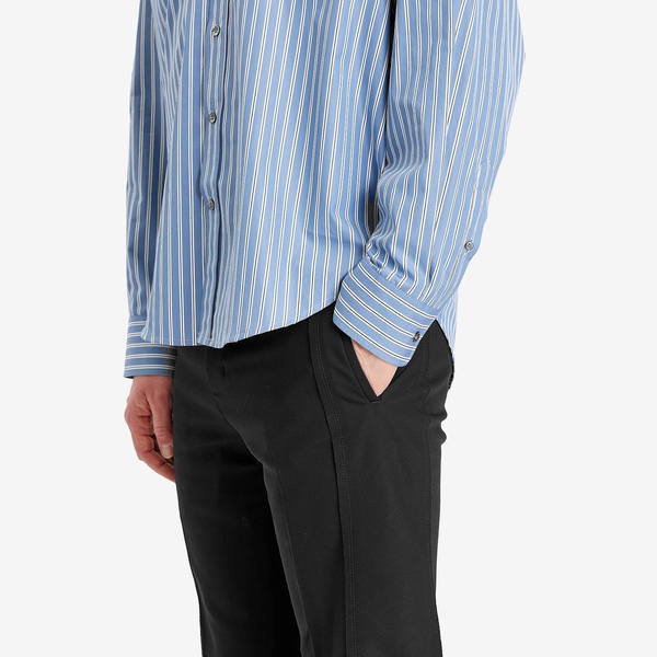 AMI Paris Contrasted Straight Pant
